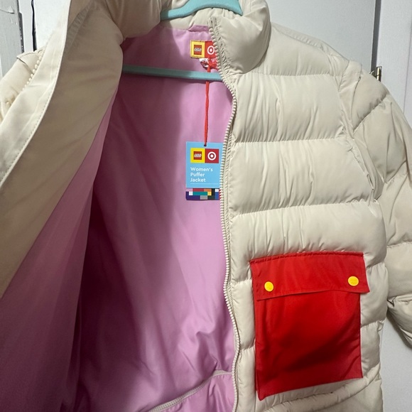Target x Lego Puffer Coat Sz M - Picture 4 of 8